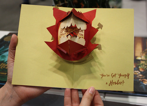 Harry Potter Pop-Up Greeting Card : HOWLER