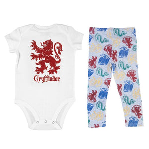 Harry Potter Gryffindor Baby Clothes Combo Onesie Infant Apparel-24 Months