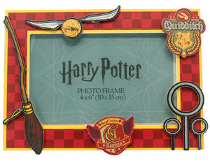 Harry Potter Quidditch Gryffindor 3D Photo Frame, 4" x 6"