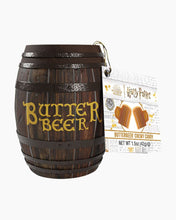 Load image into Gallery viewer, HARRY POTTER™ BUTTERBEER™ CHEWY CANDY 1.5 OZ BARREL TIN