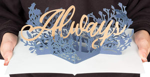 Harry Potter Pop-Up Greeting Card : ALWAYS