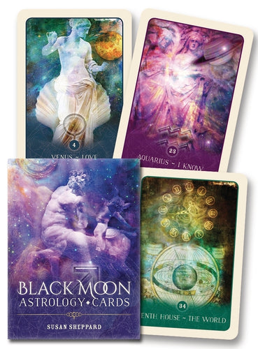 BLACK MOON ASTROLOGY CARDS
