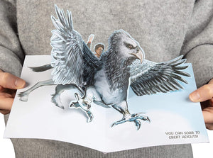 Harry Potter Pop-Up Greeting Card : BUCKBEAK