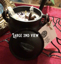 Load image into Gallery viewer, PROTECTION SPELL CAULDRON CANDLE