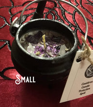 Load image into Gallery viewer, PROTECTION SPELL CAULDRON CANDLE