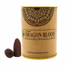 Load image into Gallery viewer, GOLOKA BACKFLOW DRAGON&#39;S BLOOD INCENSE CONES