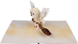 Harry Potter Pop-Up Greeting Card: HEDWIG