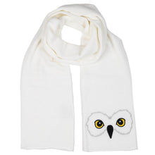 Load image into Gallery viewer, Harry Potter Hedwig Owl Winter Scarf for Adults
