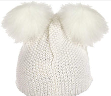 Load image into Gallery viewer, Harry Potter Hedwig Owl Pom Knit Beanie Hat for Toddler