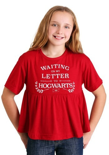 Harry Potter Hogwarts Letter Girls T-Shirt