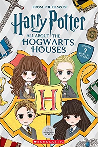 NEW! All About the Hogwarts Houses (Harry Potter) Paperback – Sticker