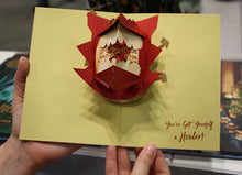 Load image into Gallery viewer, Harry Potter Pop-Up Greeting Card : HOWLER