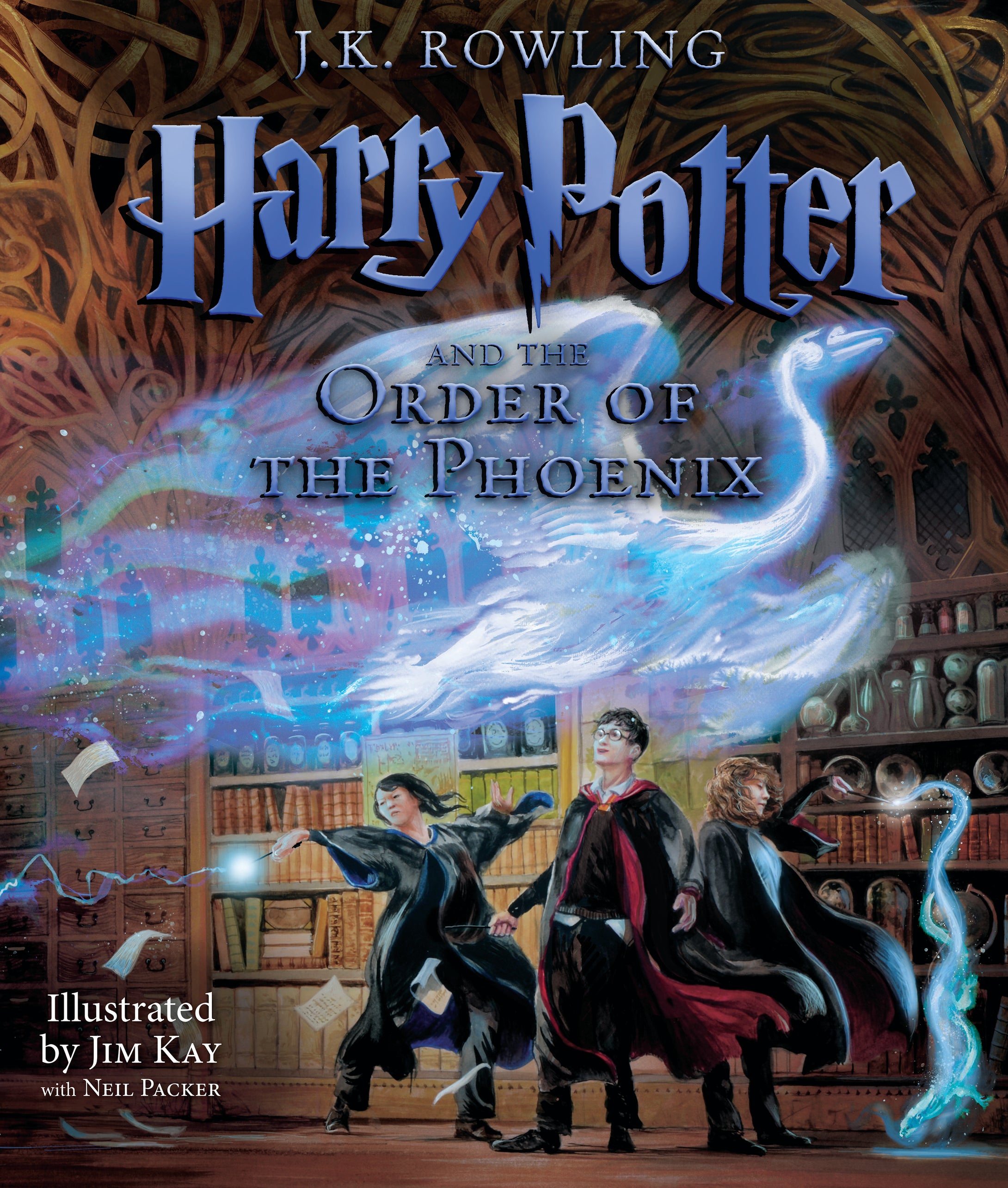 NEW! Illustrated Harry Potter and The Order of The Phoenix