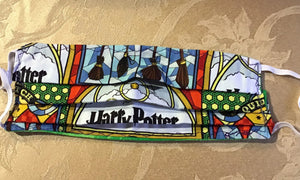 HARRY POTTER 'STAINED GLASS' PRINT MASK