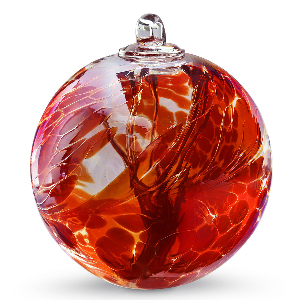 IG: IRIDESCENT GARNET WITCH BALL