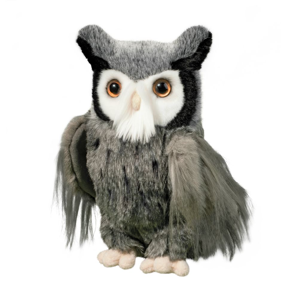 NEW! Samuel Gray Horned Owl