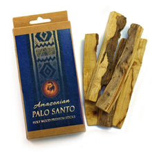 Load image into Gallery viewer, Palo Santo Raw Incense Wood - Premium Amazonian - 5 Sticks