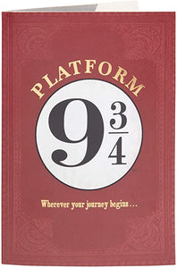 Harry Potter Pop-Up Greeting Card :PLATFORM 9 3/4