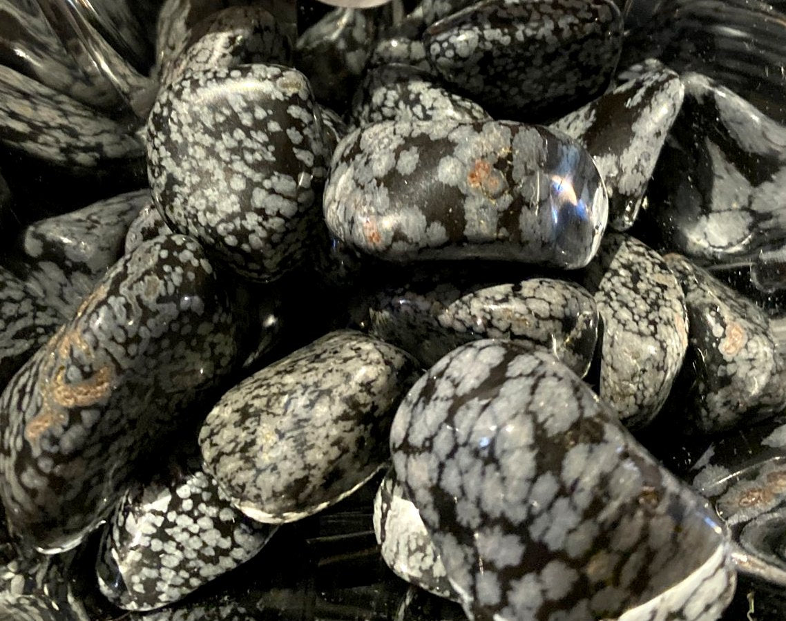 Snowflake Ob Snowflake Obsidian – New England Magick
