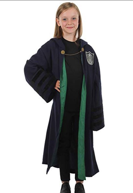 Slytherin Vintage Hogwarts Robe (Child) Unisex