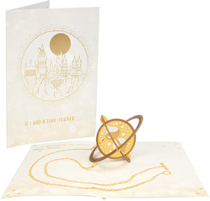 Harry Potter Pop-Up Greeting Card : TIME TURNER