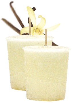 FRENCH VANILLA VOTIVE HERBAL CANDLE