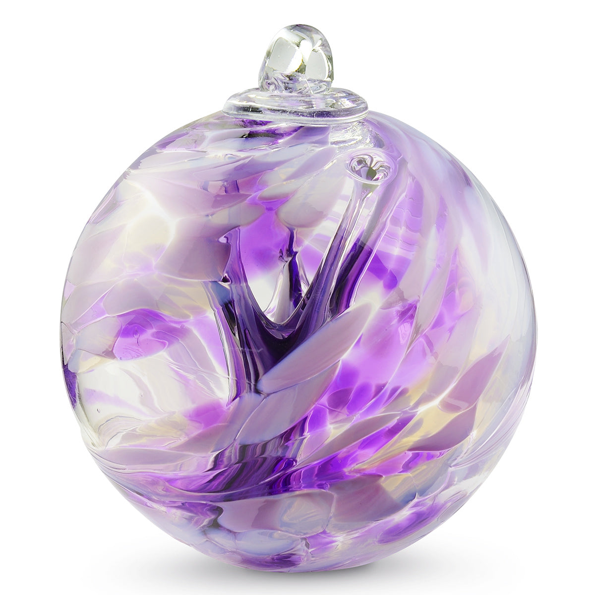 LL: LAVENDER LILY WITCH BALL