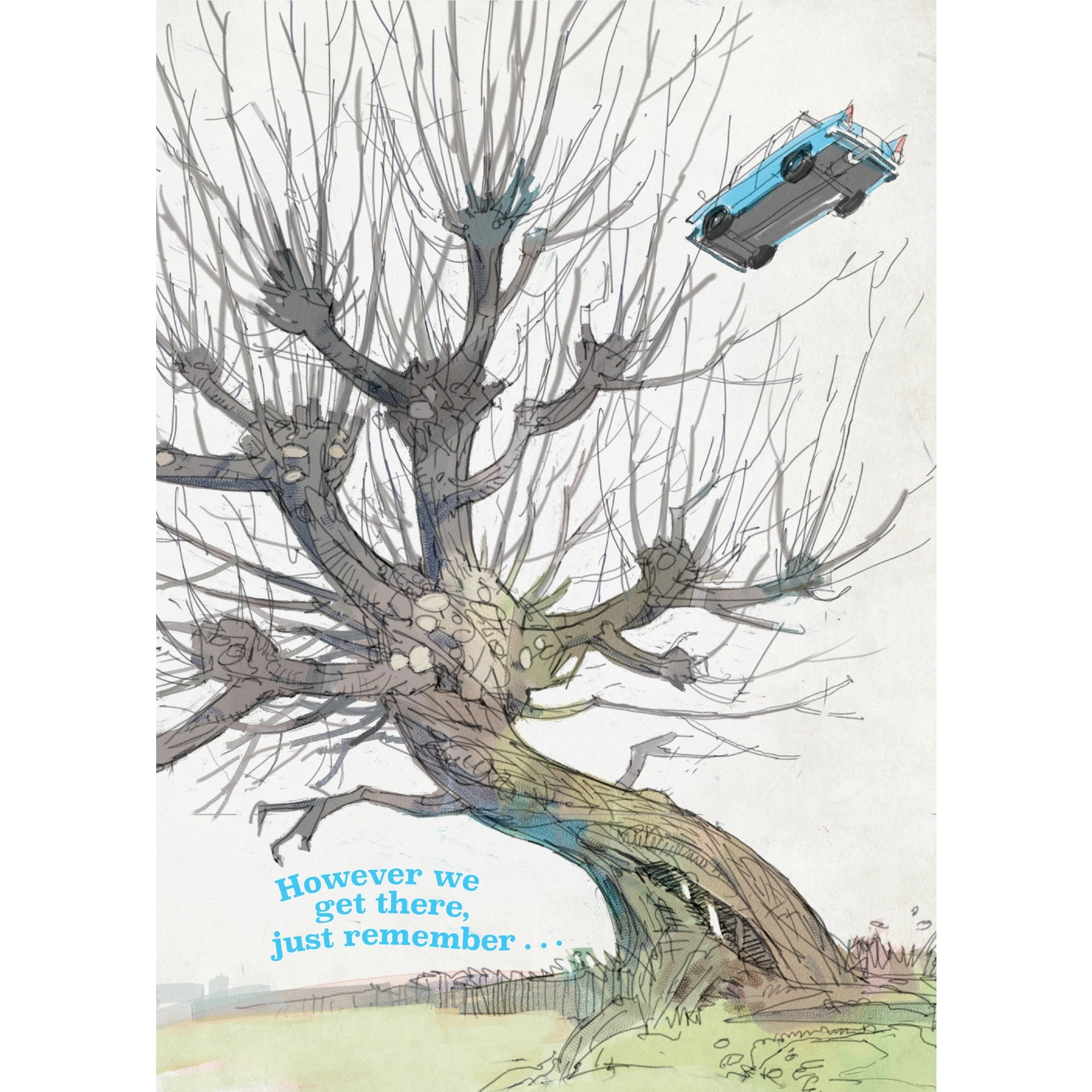 Harry Potter Pop-Up Greeting Card : WHOMPING WILLOW