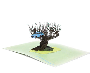 Harry Potter Pop-Up Greeting Card : WHOMPING WILLOW