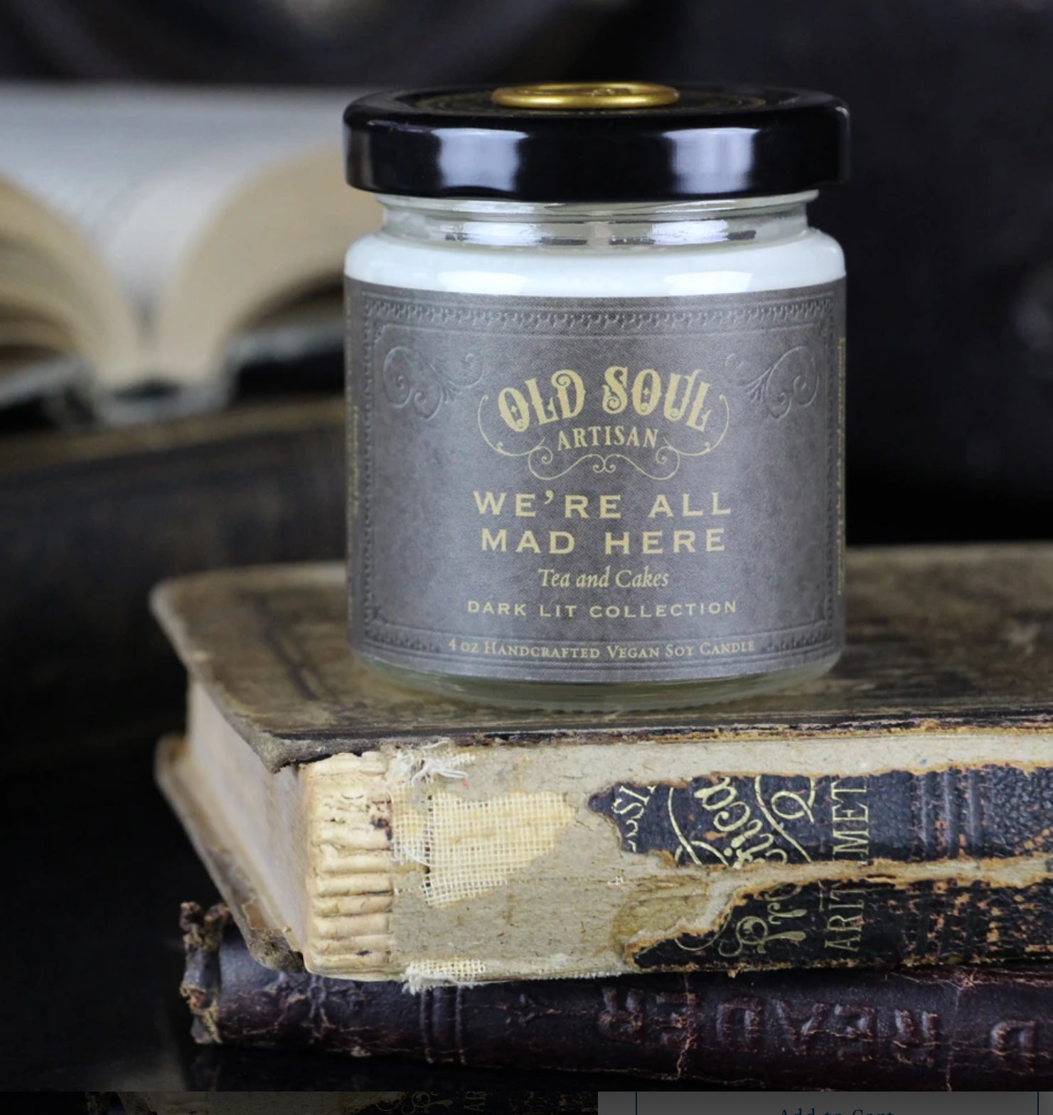 WE'RE ALL MAD HERE! VEGAN SOY CANDLE