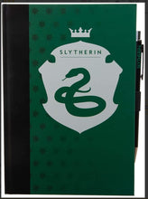 Load image into Gallery viewer, SLYTHERIN GRAPHIC PRINT JOURNAL AND PEN SET