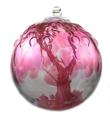 RS: EMBOSSED LEAF ROSEATE SPIRIT TREE WITCH BALL: