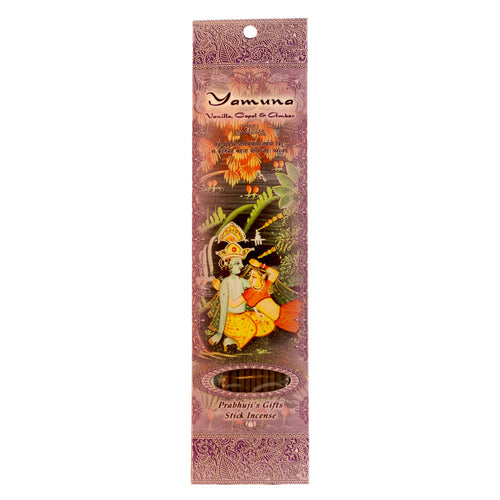 Incense Sticks Yamuna - Vanilla, Copal, and Amber